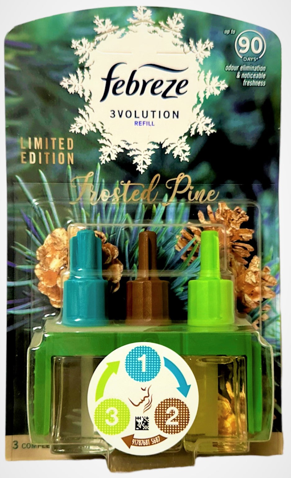 Febreze Ambipur 3 Volution Refill Frosted Pine Febreze Ambipur 3 Volution Refill Frosted Pine
